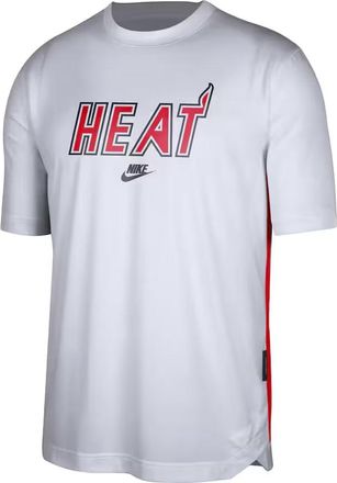 Nike Hardwood Classics Pregame Warmup Shooting Performance T-shirt Miami Heat DN8615-100