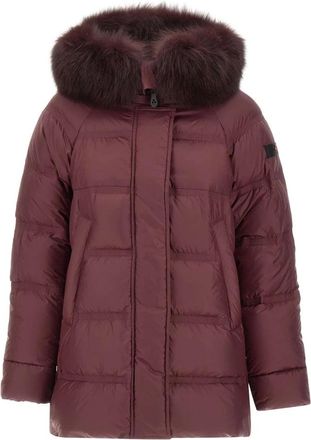 Peuterey Takan MQN 04 Bontjas - Dames - Dons jassen - Rood - XS - Polyester - Jassen