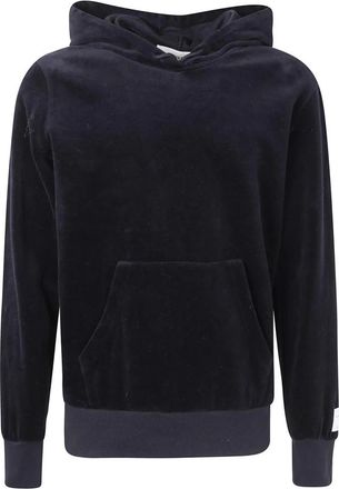 Golden Goose Velours Hoodie met Kangoeroezak - Heren - Hoodies - Zwart - XL - Hoodies & sweatvesten