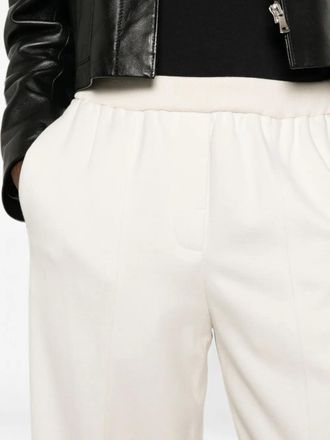 PESERICO Womens Elasticated-Waistband Wide-Leg Trousers Aw26 W