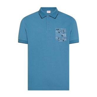 Sun 68 Polo - Heren - Tops - Blauw - Maat: M