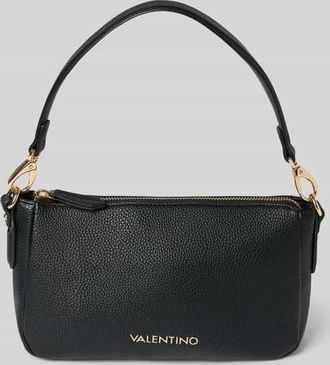 Valentino Handbags Shoulder Bag mit Logo-Applikation Modell Brixton in Black, Gr&ouml;&szlig;e 1