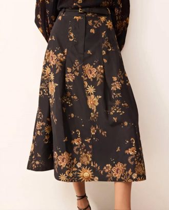 Marie Oliver Faith Midi Skirt In Gilded