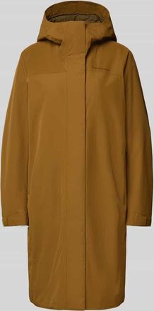 Peak Performance Regular Fit Parka mit Logo-Print Modell Treeline in Khaki, Größe XL