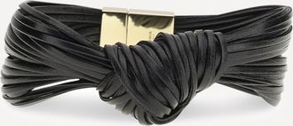 Bottega Veneta Bracciale Knot in pelle Woman L