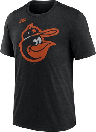 Nike Baltimore Orioles Cooperstown Logo Nike Mens MLB T-Shirt in Black | NJFD00HBBI-70U