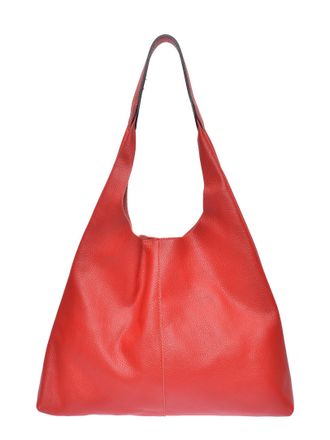 Luisa Vannini Rood Rundleer Tas