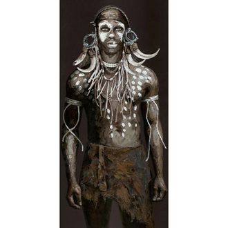 HERDASA Cuadro Torso De Africano 150x50x3 Cm