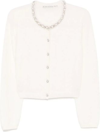 Alice & Olivia Dollie cardigan - Neutrals