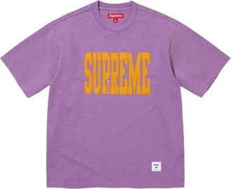 SUPREME FW26 Stretch Appliqu&eacute; S/S T-Shirt Purple SUP-FW26-016-PUR