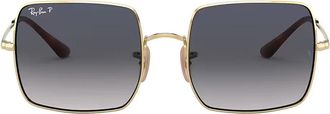 Ray-Ban Sunglasses Rb1971 914778 Square Gold/Blue Gray Unisex