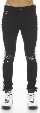 Cult of Individuality Punk Studded Super Skinny Jeans at Nordstrom Rack, Size 30
