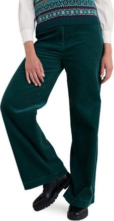 Seasalt Cornwall Dillwyn Organic Cotton Corduroy Pants in Dark Wreckage at Nordstrom, Size 10 Us