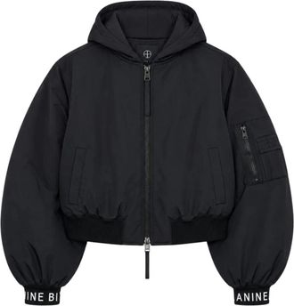 Anine Bing Sarita Bomber - Dames - Bomber jackets - Zwart - S - Jassen
