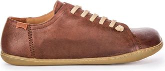 Camper Bruine Leren Sneakers voor Mannen - Heren - Sneakers - Bruin - 41 EU - Schoenen