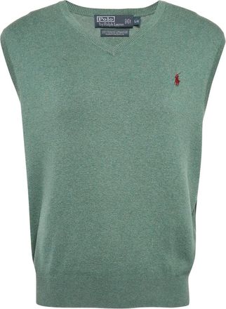 Ralph Lauren Gilet con scollo a V - Verde