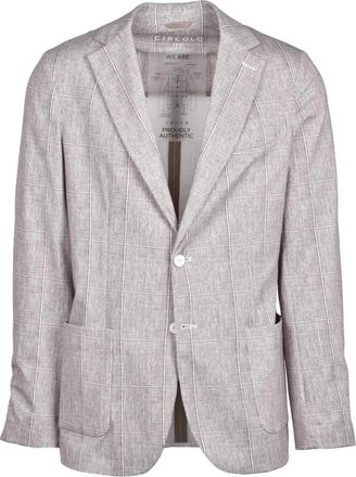 Circolo 1901 Jassen, Heren, Bruin, L, Katoen, jasje