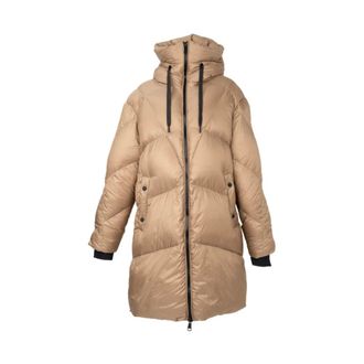 Sergio Moretti Jassen, Dames, Beige, S, Nylon, Puffer & Down Jacket
