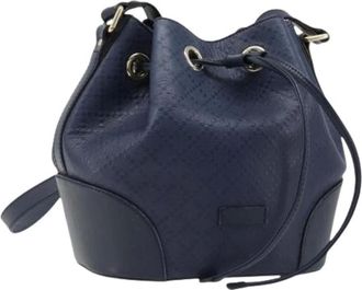 Gucci Pre-owned Vintage Bucket Bag - Pre-owned - Mujer - Azul - ONE SIZE
