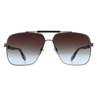 Marc Jacobs Aviator Mens Grey Brown Teal 716/S Metal - One Size