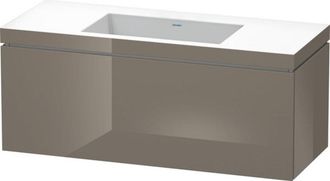 Duravit Duravit - Lavabo Para Muebles L-cube C-bonded Con Base, Colgante