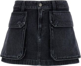 Diesel Black De-Ton skirt