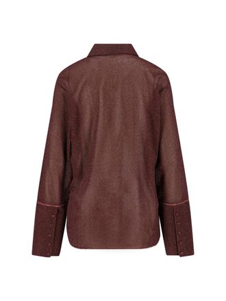 Os&eacute;ree Womens Shirts Brown Polyamide