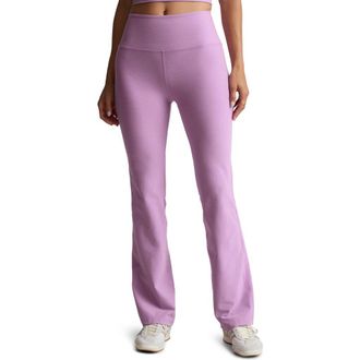 Beyond Yoga Practice Space Dye High Waist Pants in Lilac Petal Heather at Nordstrom Rack, Size X-Small