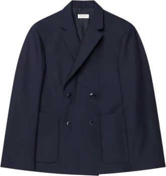 Dries Van Noten Barleys 2193 - Heren - Blazers - Blauw - M - Jassen