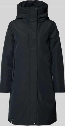 Khujo Mantel mit Kapuze Modell Nellen in Anthrazit, Größe XXL