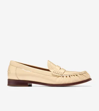 Cole Haan Womens Dreya Penny Loafers - Beige Size 10.5