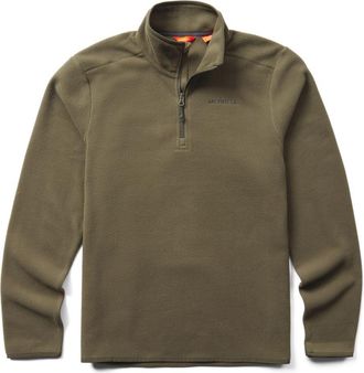 Merrell Terrain Fleece 1/4 Zip in Green