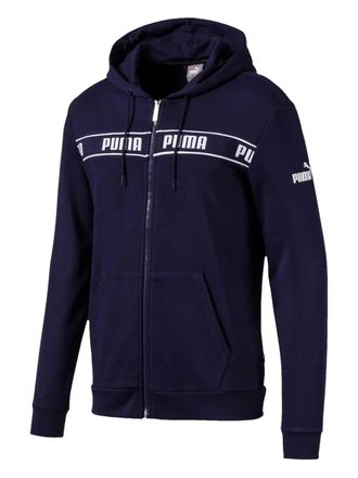 Puma Amplified jersey hoodie - Blauw