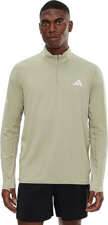 adidas Adi365 Iconic Running Half-zip Mens Jacket Wonder Cargo : 2XS, Elastane/Polyester