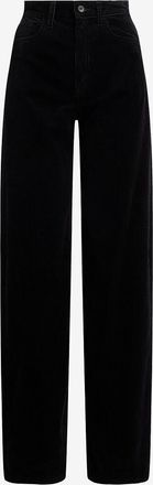 Polo Ralph Lauren Weite Cordsamt-Hose mit hohem Bund