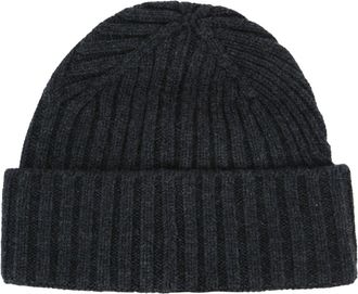 Jacquemus Womens Le Beanie Gray Principal Cashmere Merino