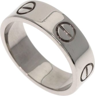 Cartier White Gold (18K) Band Ring (Pre-Owned)