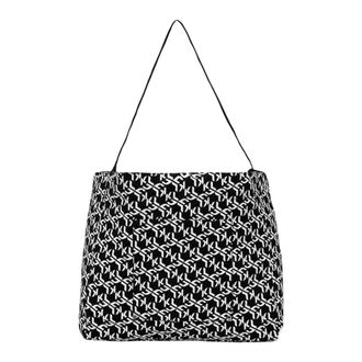 Karl Lagerfeld Dames, Tassen, Zwart, Maat: ONE Size Katoen