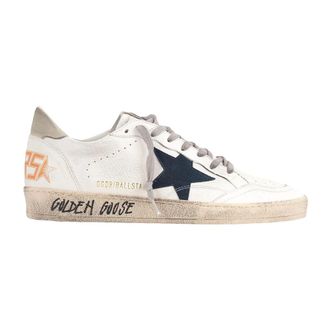 Golden Goose Sneakers, male, White, Size: 10 US Ball Star Sneakers
