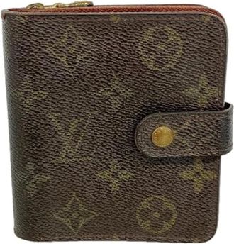 Louis Vuitton Portafoglio Bi-fold Vintage in Canvas Pre-owned - - Pre-owned - Donna - Marrone - ONE SIZE