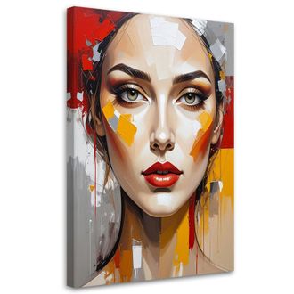 Feeby Impresi&oacute;n De Imagen, Mujer Retrato Abstracci&oacute;n, 80x120