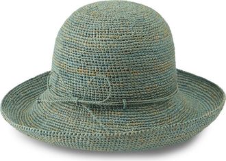 Helen Kaminski Provence 10 Packable Raffia Hat in Seaglass at Nordstrom Rack