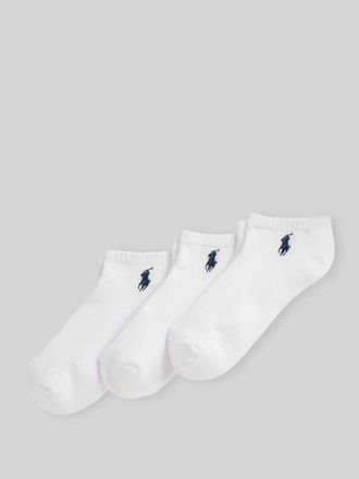 Polo Ralph Lauren Socken aus Baumwoll-Mix im 3er-Pack in Weiss, Gr&ouml;&szlig;e 36-42