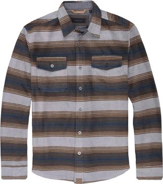 Dakota Grizzly Mens Bowie Micro Fleece Shirt In Foggy Blue