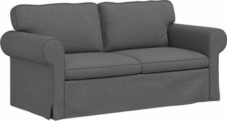 vidaXL Sof&aacute; Gris Oscuro 175 X 82 X 80 Cm Tela Vidaxl