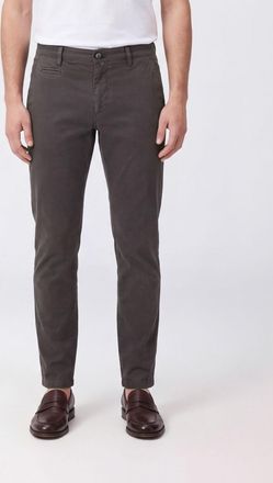 BRIGLIA 1949 Pantaloni chino in cotone stretch slim fit