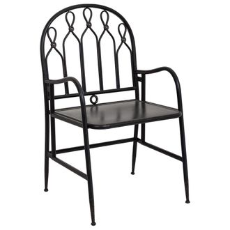 Wanderlust Deco Wanderlust Deco - Silla De Metal Negra 55x56x96