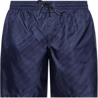 Dolce & Gabbana M4A13T Zwemshorts - Heren - Strandmode - Blauw - XL - Polyester - Badmode