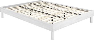 Vente-Unique Somier de láminas 180 x 200 cm - Blanco - MUCHIGAN de YSMÉE