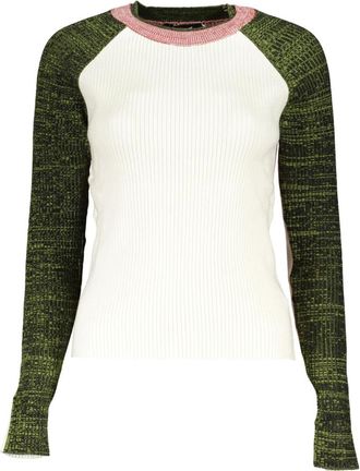 Desigual Kleding - Dames - Ronde hals truien - Veelkleurig - XL - Truien & Vesten